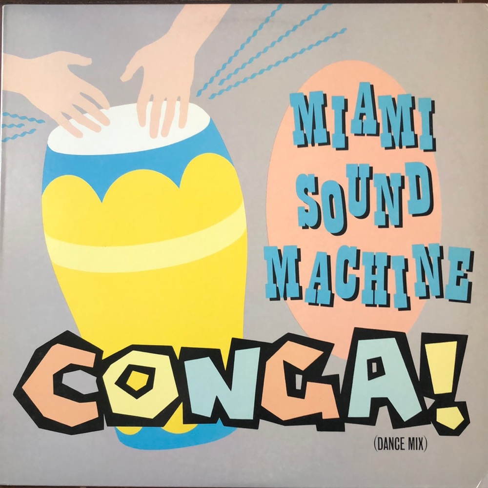 Miami Sound Machine Conga Vinyl Lp '85